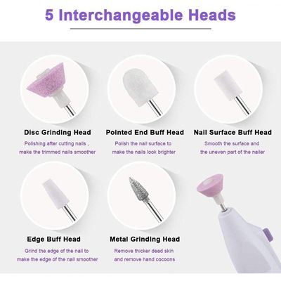 Máquina De Lixa Elétrica Portátil Para Unhas, Kit De Unhas, Kit De Manicure