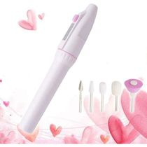 Ferramenta Elétrica De Manicure E Pedicure Para Polimento De Unhas, Lixa De Unha Pilhas
