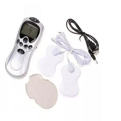 Aparelho Massageador Eletroestimulador Fisioterapia E Acupuntura Portatil 4 Eletrodos Cx