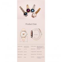 Smartwatch Feminino Smartch Rtl8762c à Prova D'água Prata