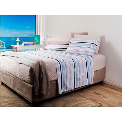 Jogo De Cama Duplo Queen 4 Pçs Cancun Sonhare Bronze Sultan