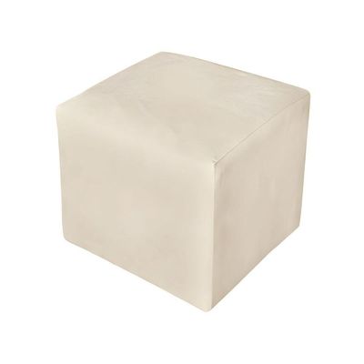Kit Poltrona Amamentação Com Puff Confortável Serena Suede Cor:bege