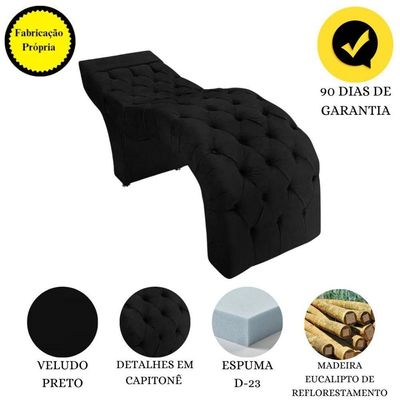 Maca Estofada Estética Cílios Salão Spa Veludo Adriana Preto