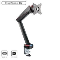Suporte Gamer Para Monitor Com Usb 17" - 32" - Psgam1732.