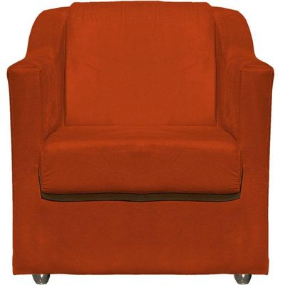 Kit Namoradeira Decorativa + 2 Poltronas Para Sala Manicure Recepção Consultório Mila Suede