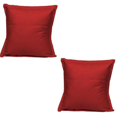 Kit 2 Almofadas Decorativa Cheia Fofinha Para Sofá Cadeira Poltrona 42 Cm Suede