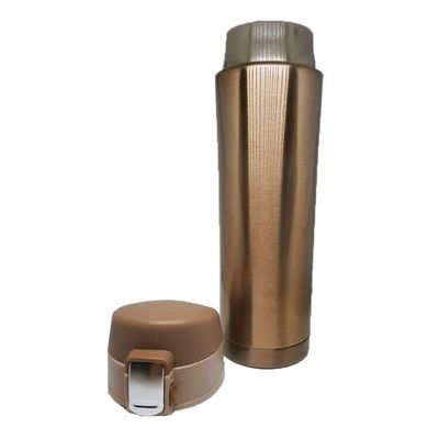 Garrafa Termica 500ml Aço Inox Inquebravel Vacuum Dourado
