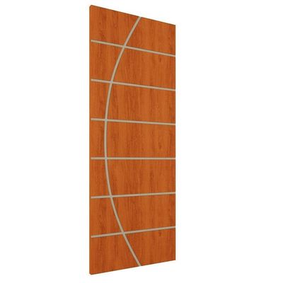 Porta De Madeira Frisada U.v 210cm X 80cm - R20c Mogno