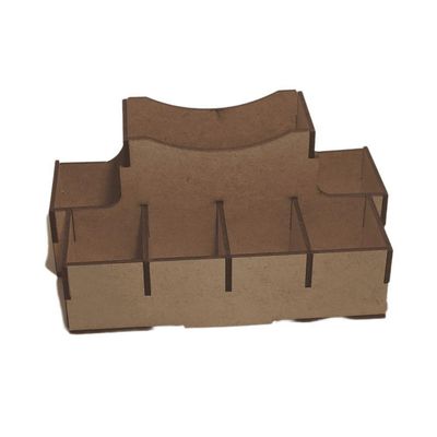 Porta Guardanapo E Sachê Em Mdf - Kit 5 Unidades