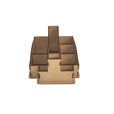 Porta Guardanapo E Sachê Em Mdf - Kit 10 Unidades