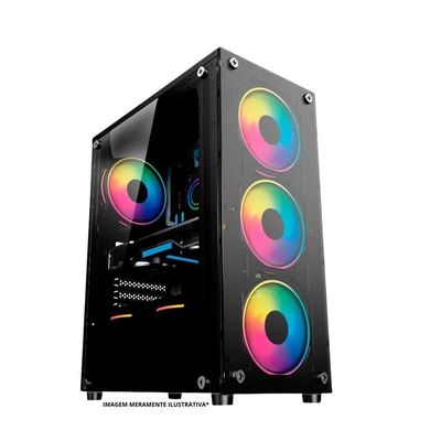 Gamer Completo Amd Ryzen 5 5600gt Radeon Vega 7 16gb Ddr4 Ssd 512gb Fonte 500w Monitor 23 Kit Game