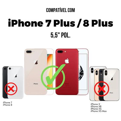 Película para iPhone 8 Plus - Defender Pro - Preta - Gshield