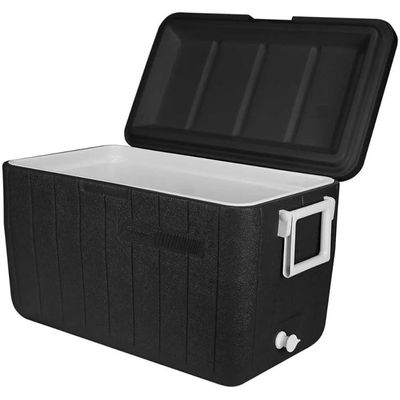 Caixa Térmica Coleman 48qt 45,4 Litros Cores Variadas Cor Preto