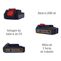 Motosserra Elétrica Portátil Recarregável Bateria 21v Bivolt Cor Amarelo Frequência 60hz