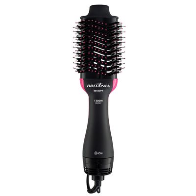 Escova Secadora Britânia 4 em 1 1300W Bivolt BEC02PR Bivolt