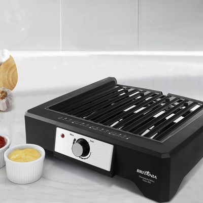 Churrasqueira Elétrica Britânia BCQ2000 Flame Grelha Argentina 127V
