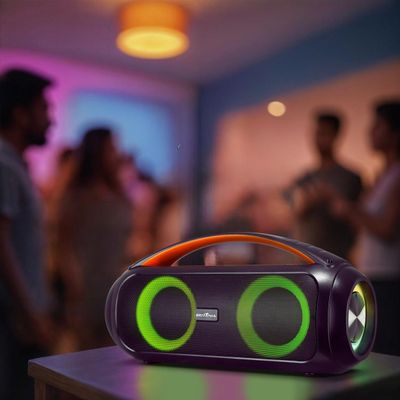 Speaker Extreme Britânia BBS200BT Flash Lights TWS 200W Bivolt