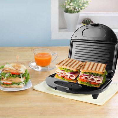 Mini Grill e Sanduicheira Philco Inox Preto 750W 127V