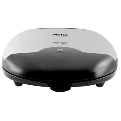 Mini Grill e Sanduicheira Philco Inox Preto 750W 127V