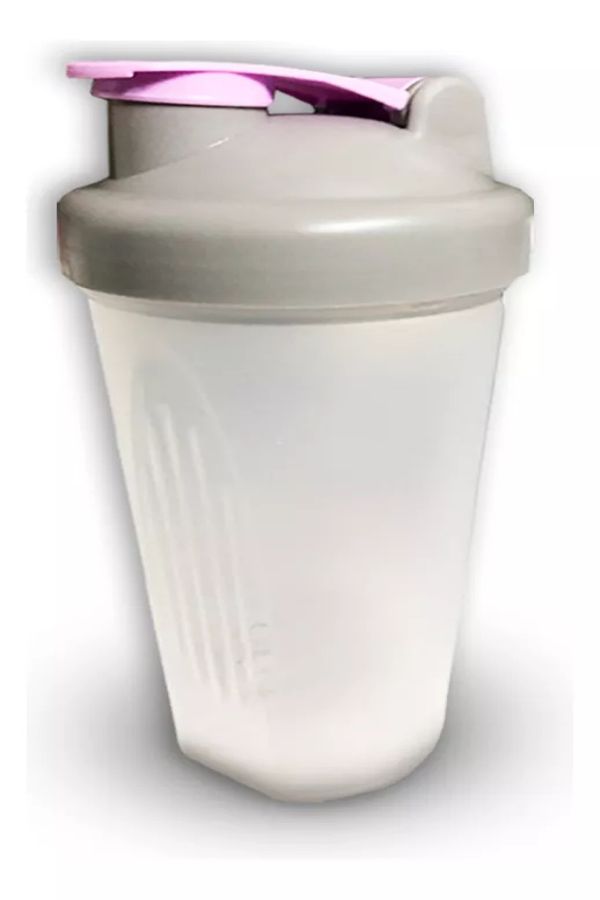 Garrafa De Água Academia Com Misturador 600ml