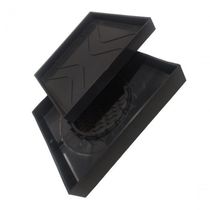 Ralo Oculto 15x15 Invisivel Para Piso Porcelanato Preto