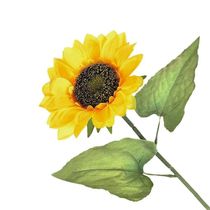 Haste Girassol Cetim Amarelo 60x15cm