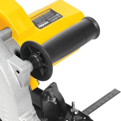 Serra Circular 71/4" Elétrica Vonder 127V 1.400W Corte de Madeira Esquadria