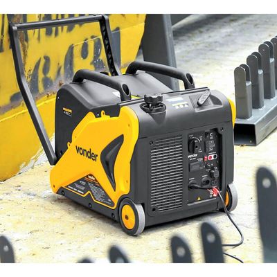 Gerador Inversor a Gasolina 3000W 127V Vonder com Bateria Íons de Lítio 12V GIV 3000