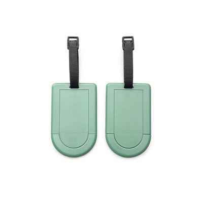 Etiqueta Retratil para Bagagem Verde U / Verde