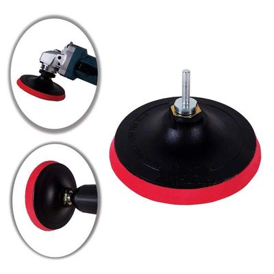 Disco Borracha 4.1/2 M14 Com Velcro E Adaptador - Vila