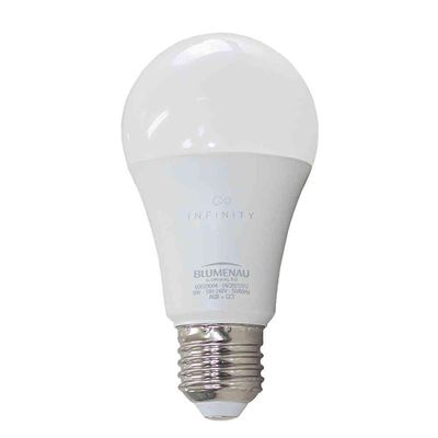 Lâmpada Led Smart Wifi 9W Rgb Infinity Blumenau
