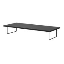 Suporte Para Monitor Home Office Bandeja De Café Da Manhã Criare Preto