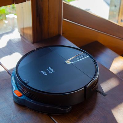 Aspirador Robô Philco 3 em 1 Antiqueda Bivolt MOP PAS26P Bivolt