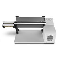 Laminador Elétrico Industrial de Massa 37 cm Antiaderente com Cortador 220V Branco Anodilar