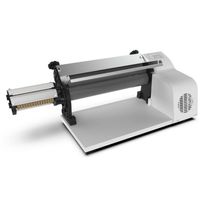 Laminador Elétrico Industrial de Massa 37 cm Antiaderente com Cortador 220V Branco Anodilar