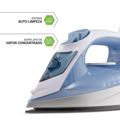 Ferro a Vapor Philco 245ml PFV40 Base Antiaderente 220V
