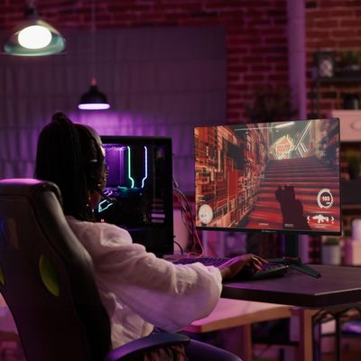 Monitor Gamer Philco 27" 180Hz Full HD Tela Plana PMG27M23T Bivolt