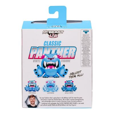 Boneco de Vinil Colecionável 9cm MrBeast Lab - Pantera Clássica