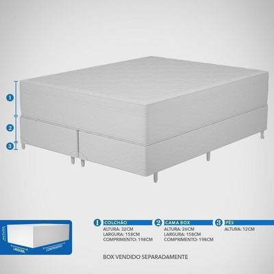 Colchão Queen Mola Prodormir Sensitive ômega (158x198x32cm)