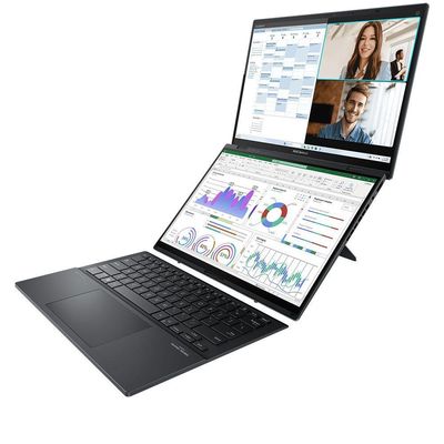 Zenbook Duo 14 Intel Core Ultra 9 285h Placa Arc Graphics Tela 14' Touch Ssd 4tb Nvme Ram 32gb Asus