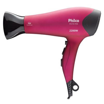 Secador de Cabelos Philco PH3700 Pink Tourmaline 2200W 220V