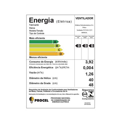 Ventilador 2 em 1 Philco PVT41A Tecnologia Maxx Force 150W 127V