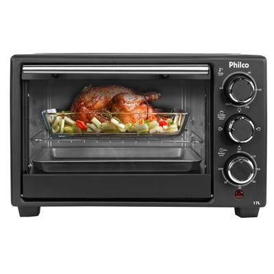Forno Elétrico 17L Philco Preto 2 Resistências PFE17P 127V