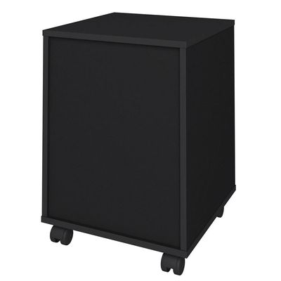 Gaveteiro Artany Face com 3 Gavetas - Preto