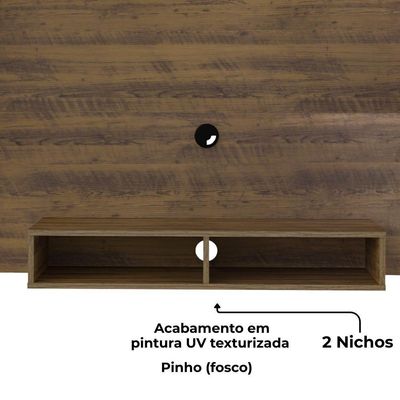 Painel Suspenso Para Tv 50 Pol 120 Cm Pinho Arly Pinho