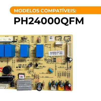 Placa Principal Evap Ar Condicionado Philco 24.000 Quente E Frio único