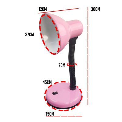 Luminária De Mesa Abajur Articulável Copa Flexível Bivolt