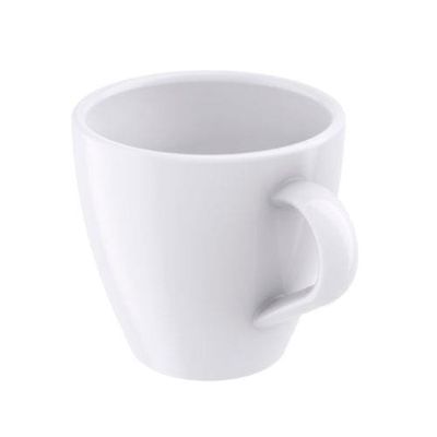 Conjunto com 6 Xícaras e Pires para Capuccino Tramontina Paola em Porcelana Branca - 200 ml