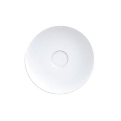 Conjunto com 6 Xícaras e Pires para Expresso Tramontina Paola em Porcelana Branca - 95 ml