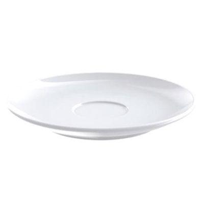 Conjunto com 6 Xícaras e Pires para Café Tramontina Paola em Porcelana Branca - 100 ml